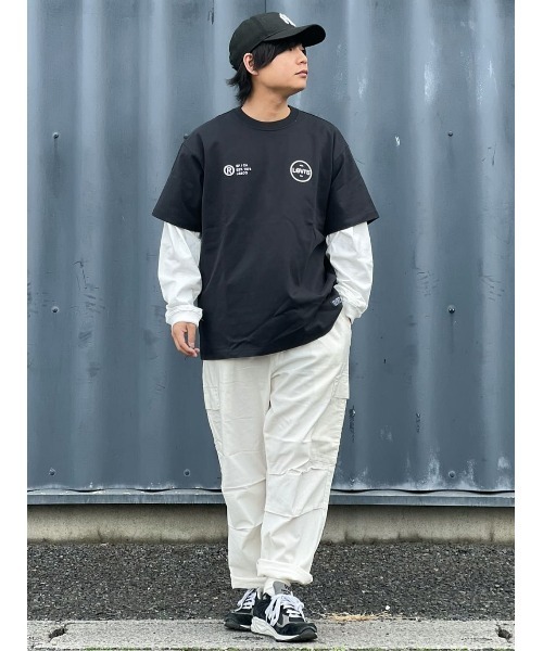 BACK NUMBER（バックナンバー）の「【BACK NUMBER】綿麻カーゴパンツ（カーゴパンツ・メンズ・オフホワイト/オリーブ/ブラック・L/XL/S/M）」の16枚目の写真