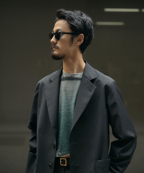 EDIFICE（エディフィス）の「ウール リラックスフィット 2ボタン ジャケット（テーラードジャケット・メンズ・ブラウン/グレー/ブラック・MEDIUM/SMALL/LARGE）」の2枚目の写真