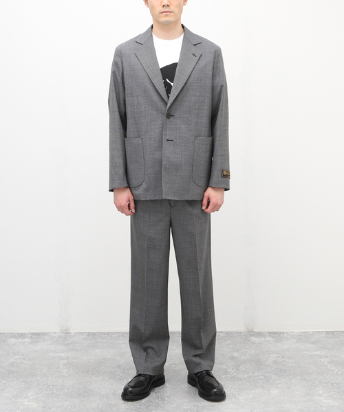 EDIFICE（エディフィス）の「ウール リラックスフィット 2ボタン ジャケット（テーラードジャケット・メンズ・ブラウン/グレー/ブラック・MEDIUM/SMALL/LARGE）」の8枚目の写真