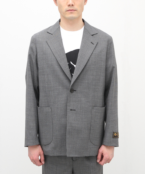 EDIFICE（エディフィス）の「ウール リラックスフィット 2ボタン ジャケット（テーラードジャケット・メンズ・ブラウン/グレー/ブラック・MEDIUM/SMALL/LARGE）」の9枚目の写真