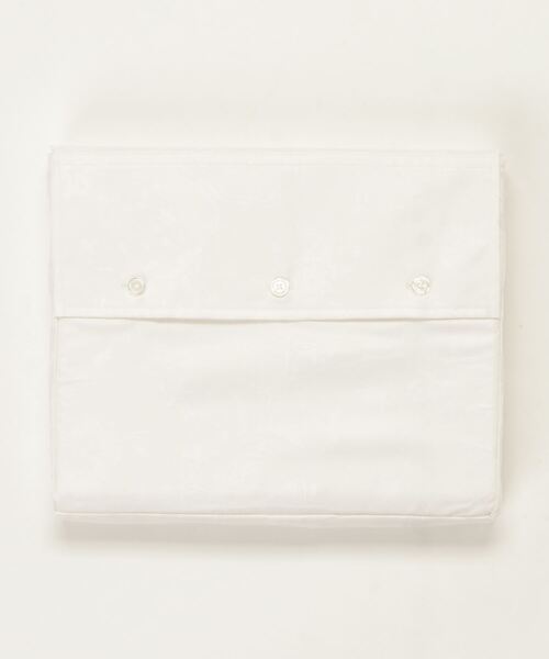 オーガニック コットン Bethany ジャカード フラットシーツ