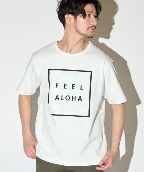 UNION STATION（ユニオンステーション）の「【Lilly&Emma/リリー&エマ】 別注 オリジナルTシャツ/半袖 フラッシュプリントTEE（Tシャツ/カットソー・メンズ・ホワイト系その他/ホワイト・LL/M/L）」の7枚目の写真