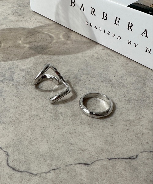 apres jour clair（アプレジュールクレア）の「【apres jour clair×ARIAZ】ニュアンスリングSET（リング・レディース・ゴールド/シルバー・FREE）」の3枚目の写真