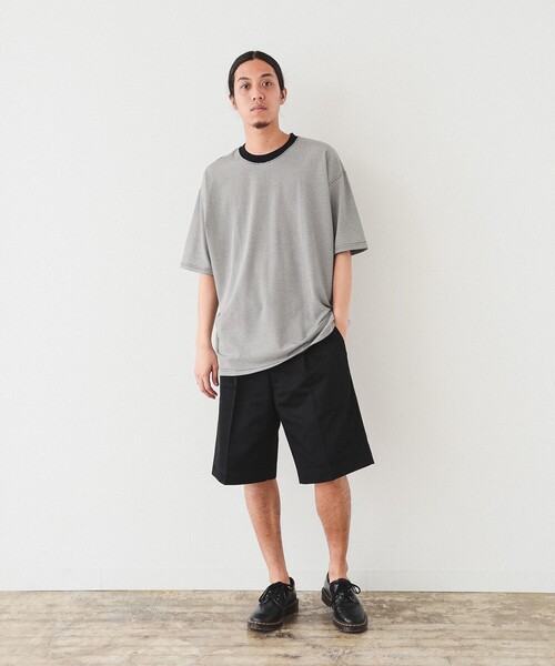 BEAMS（ビームス）の「BEAMS / 1プリーツ ショーツ（その他パンツ・メンズ・ブラック/ワイン/ベージュ/ネイビー・S/M/L/XL）」の5枚目の写真