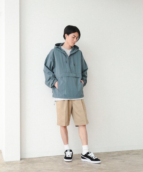 BEAMS（ビームス）の「BEAMS / 1プリーツ ショーツ（その他パンツ・メンズ・ブラック/ワイン/ベージュ/ネイビー・S/M/L/XL）」の9枚目の写真