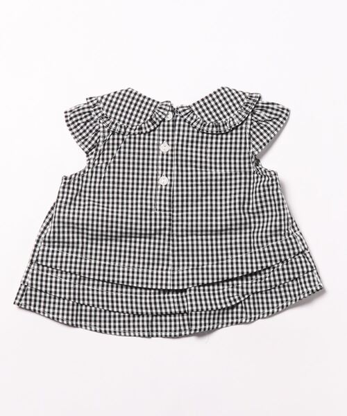 petit main(プティマイン)の「【リンク】イチゴ刺繍ブラウス★(チュニック・キッズ・オフホワイト/ブラック/ピンク・100cm/80cm/110cm/90cm/120cm/130cm)」の20枚目の写真