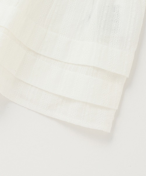 petit main(プティマイン)の「【リンク】イチゴ刺繍ブラウス★(チュニック・キッズ・オフホワイト/ブラック/ピンク・100cm/80cm/110cm/90cm/120cm/130cm)」の8枚目の写真