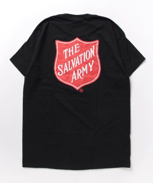 B.I.D.(ビーアイディー)の「THE SALVATION ARMY / Shield Logo Front & Back Tee(Tシャツ/カットソー・レディース・ブラック/ベージュ/ネイビー/ホワイト・LARGE/MEDIUM/X-LARGE)」の5枚目の写真