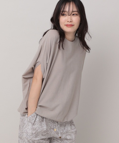 Elura(エルーラ)の「サマープロテクトプルオーバー(ニット/セーター・レディース・ホワイト/ブラック/ライトベージュ・MEDIUM/LARGE)」の3枚目の写真