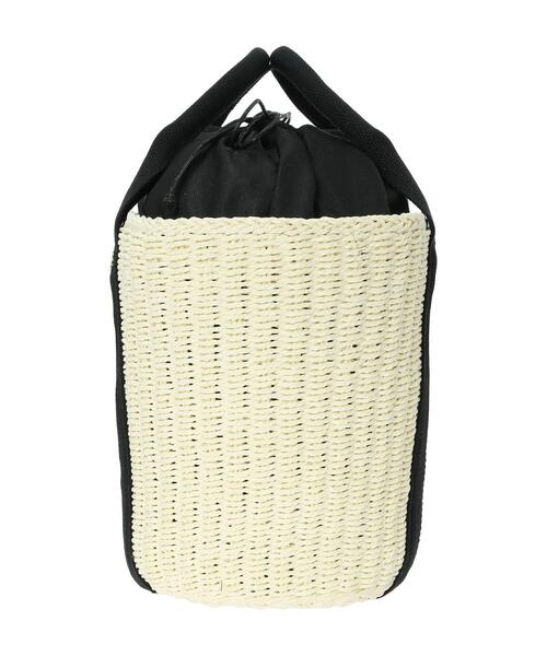 Te chichi(テチチ)の「テープハンドルペーパートートバッグ(ハンドバッグ・レディース・キャメル/ホワイト/グレー・フリ-)」の16枚目の写真