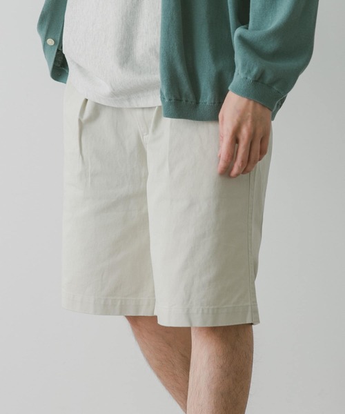 URBAN RESEARCH DOORS(アーバンリサーチドアーズ)の「ワイドチノショーツ(その他パンツ・メンズ・ベージュ/ネイビー/ホワイト系その他・MEDIUM/LARGE)」の5枚目の写真