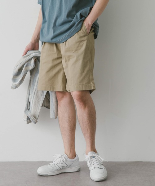 URBAN RESEARCH DOORS(アーバンリサーチドアーズ)の「ワイドチノショーツ(その他パンツ・メンズ・ベージュ/ネイビー/ホワイト系その他・MEDIUM/LARGE)」の15枚目の写真