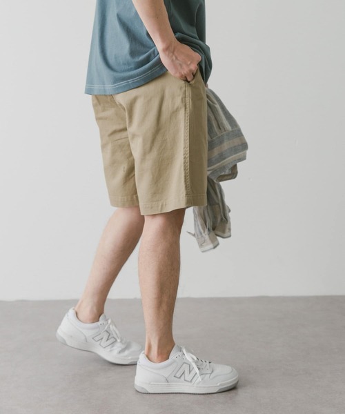 URBAN RESEARCH DOORS(アーバンリサーチドアーズ)の「ワイドチノショーツ(その他パンツ・メンズ・ベージュ/ネイビー/ホワイト系その他・MEDIUM/LARGE)」の17枚目の写真