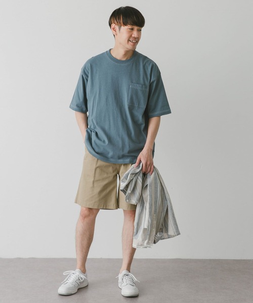 URBAN RESEARCH DOORS(アーバンリサーチドアーズ)の「ワイドチノショーツ(その他パンツ・メンズ・ベージュ/ネイビー/ホワイト系その他・MEDIUM/LARGE)」の20枚目の写真
