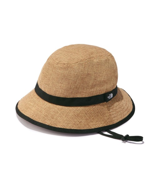 THE NORTH FACE(ザノースフェイス)の「THE NORTH FACE Kids HIKE Hat NNJ02308(ハット・キッズ・ブラウン/ベージュ・LARGE/MEDIUM)」の2枚目の写真