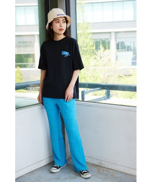 RODEO CROWNS WIDE BOWL（ロデオクラウンズワイドボウル）の「サウナボーイ SAUNA LOVERS Tシャツ（Tシャツ/カットソー・レディース・ブラック/オフホワイト/ミント・MEDIUM/LARGE）」の10枚目の写真