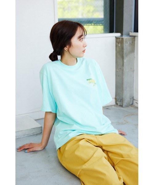 RODEO CROWNS WIDE BOWL（ロデオクラウンズワイドボウル）の「サウナボーイ SAUNA LOVERS Tシャツ（Tシャツ/カットソー・レディース・ブラック/オフホワイト/ミント・MEDIUM/LARGE）」の18枚目の写真