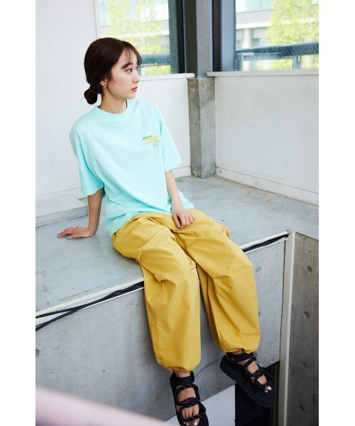 RODEO CROWNS WIDE BOWL（ロデオクラウンズワイドボウル）の「サウナボーイ SAUNA LOVERS Tシャツ（Tシャツ/カットソー・レディース・ブラック/オフホワイト/ミント・MEDIUM/LARGE）」の8枚目の写真