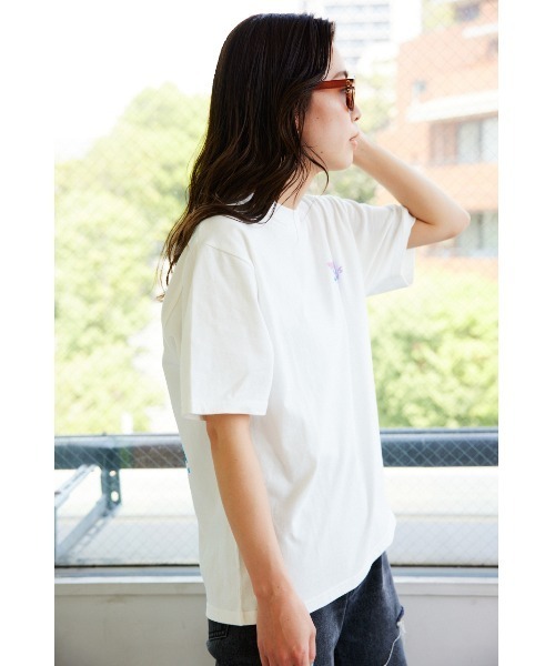 RODEO CROWNS WIDE BOWL（ロデオクラウンズワイドボウル）の「サウナボーイ SAUNA LOVERS Tシャツ（Tシャツ/カットソー・レディース・ブラック/オフホワイト/ミント・MEDIUM/LARGE）」の16枚目の写真