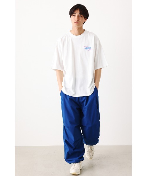 RODEO CROWNS WIDE BOWL（ロデオクラウンズワイドボウル）の「サウナボーイ SAUNA LOVERS Tシャツ（Tシャツ/カットソー・レディース・ブラック/オフホワイト/ミント・MEDIUM/LARGE）」の22枚目の写真