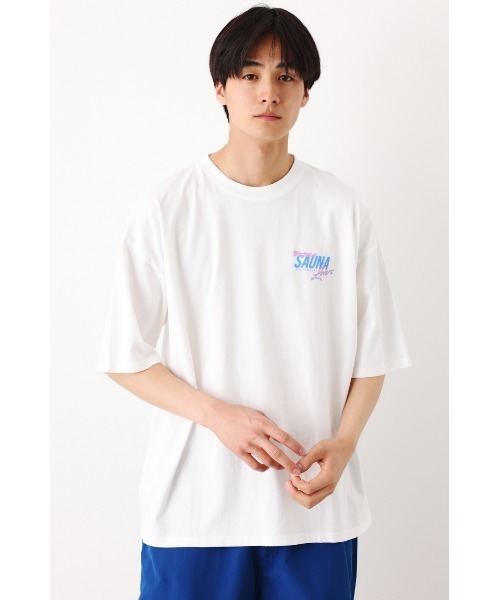 RODEO CROWNS WIDE BOWL（ロデオクラウンズワイドボウル）の「サウナボーイ SAUNA LOVERS Tシャツ（Tシャツ/カットソー・レディース・ブラック/オフホワイト/ミント・MEDIUM/LARGE）」の17枚目の写真