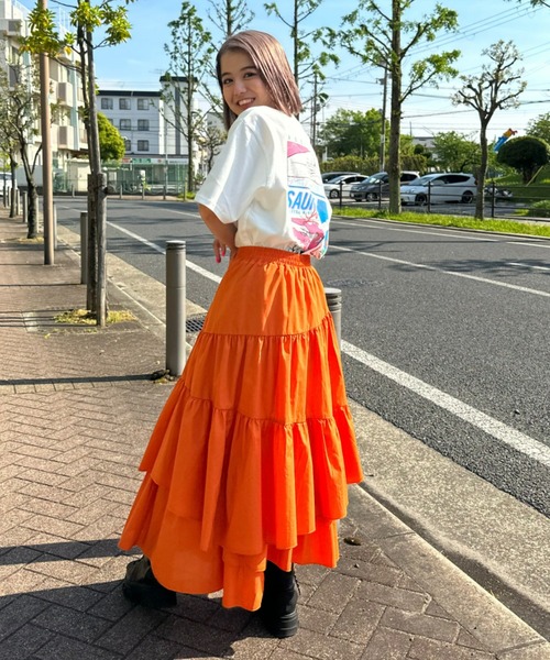 RODEO CROWNS WIDE BOWL（ロデオクラウンズワイドボウル）の「サウナボーイ SAUNA LOVERS Tシャツ（Tシャツ/カットソー・レディース・ブラック/オフホワイト/ミント・MEDIUM/LARGE）」の5枚目の写真