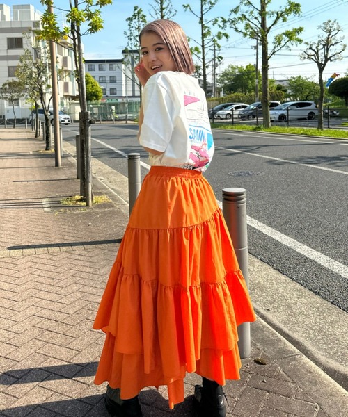 RODEO CROWNS WIDE BOWL（ロデオクラウンズワイドボウル）の「サウナボーイ SAUNA LOVERS Tシャツ（Tシャツ/カットソー・レディース・ブラック/オフホワイト/ミント・MEDIUM/LARGE）」の7枚目の写真