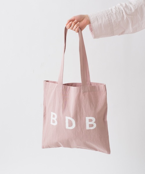 BIRTHDAY BAR（バースデイバー）の「【BIRTHDAY BAR】BDBオリジナル トートバッグ（トートバッグ・レディース・ナチュラル/ブラック/ピンク・フリー）」の3枚目の写真