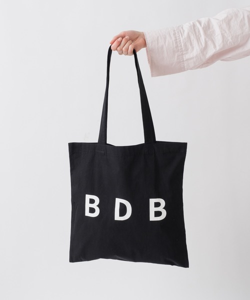 BIRTHDAY BAR（バースデイバー）の「【BIRTHDAY BAR】BDBオリジナル トートバッグ（トートバッグ・レディース・ナチュラル/ブラック/ピンク・フリー）」の2枚目の写真