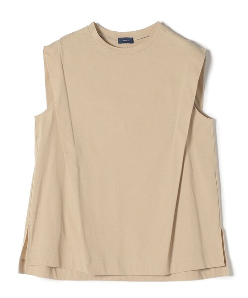 Tシャツ・カットソー [peinture] Princess Sleeveless Top SHIPS（シップス）の「〈汗染軽減加工〉フレンチスリーブ プル