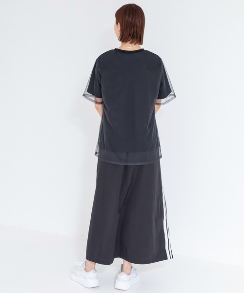 LAVEANGE（ラビアンジェ）の「サイドラインロングスカート（スカート・レディース・ブルー/カーキ/ブラック/ブラウン/グリーン・M/L/LL/3L/4L）」の17枚目の写真