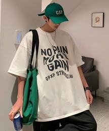 フロントレタリングTシャツ