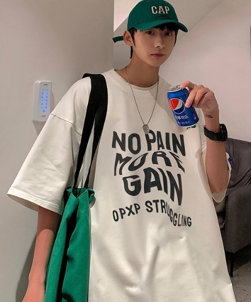 MGV（エムジーヴィー）の「フロントレタリングTシャツ（Tシャツ/カットソー・メンズ・ホワイト/ブルー/ブラック・MEDIUM/LARGE/X-LARGE）」の14枚目の写真