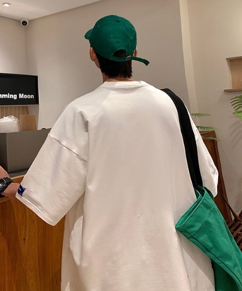 MGV（エムジーヴィー）の「フロントレタリングTシャツ（Tシャツ/カットソー・メンズ・ホワイト/ブルー/ブラック・MEDIUM/LARGE/X-LARGE）」の4枚目の写真