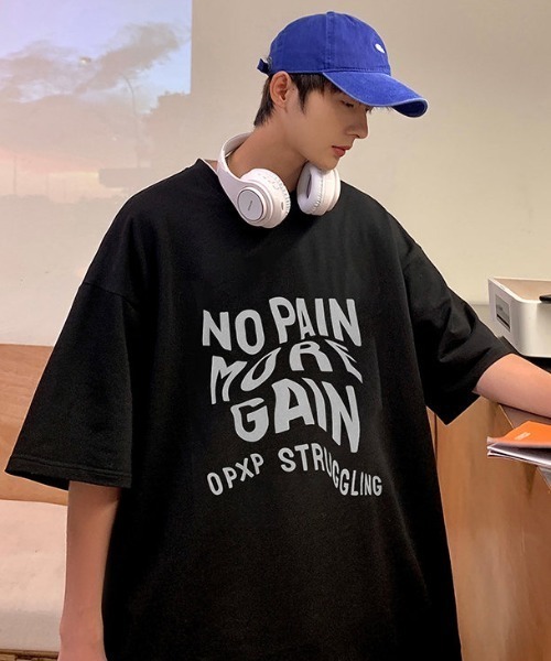 MGV（エムジーヴィー）の「フロントレタリングTシャツ（Tシャツ/カットソー・メンズ・ホワイト/ブルー/ブラック・MEDIUM/LARGE/X-LARGE）」の12枚目の写真