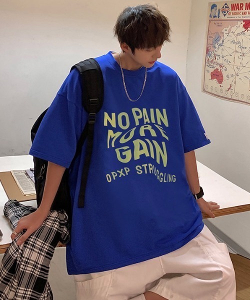 MGV（エムジーヴィー）の「フロントレタリングTシャツ（Tシャツ/カットソー・メンズ・ホワイト/ブルー/ブラック・MEDIUM/LARGE/X-LARGE）」の17枚目の写真