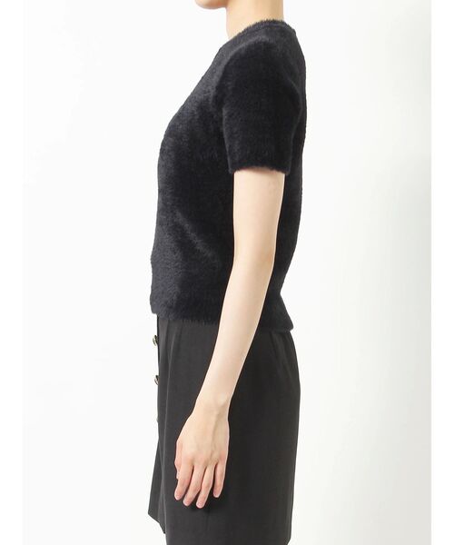 RESEXXY（リゼクシー）の「ミニシャギーニットトップス（ニット/セーター・レディース・ブルー/ホワイト/ブラック・FREE）」の21枚目の写真