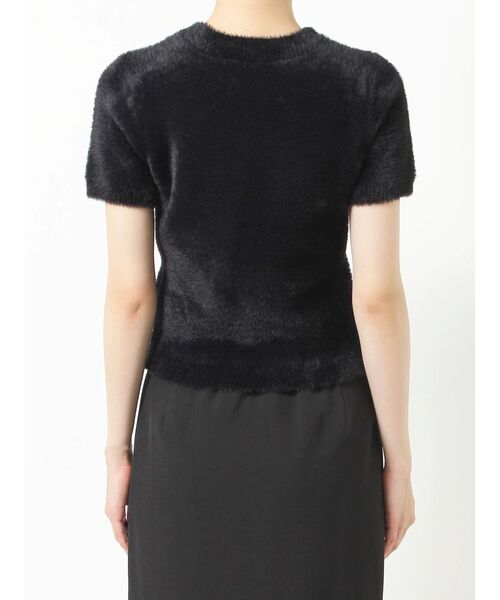 RESEXXY（リゼクシー）の「ミニシャギーニットトップス（ニット/セーター・レディース・ブルー/ホワイト/ブラック・FREE）」の22枚目の写真