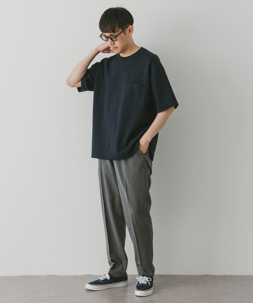 SALE】【暖】 あったかテーパードトラウザーパンツ