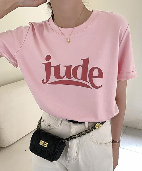 Girly Doll(ガーリードール)の「レトロロゴプリントTシャツ(Tシャツ/カットソー・レディース・ブラック/ホワイト/グレー/ピンク・M/L)」の20枚目の写真