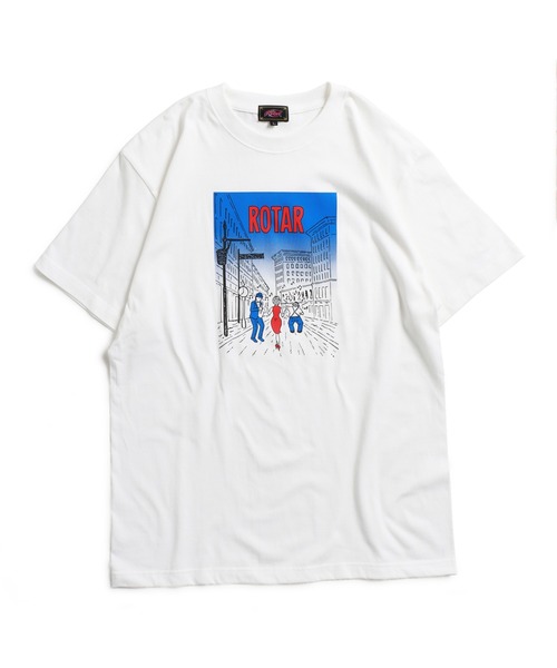 ROTAR(ローター)の「Street Session Tee(Tシャツ/カットソー・メンズ・ライトブルー/ブラック/オフホワイト・SMALL/MEDIUM/LARGE/X-LARGE)」の2枚目の写真