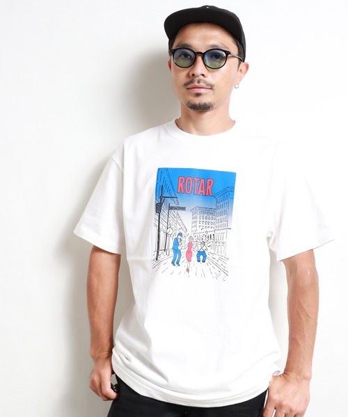 ROTAR(ローター)の「Street Session Tee(Tシャツ/カットソー・メンズ・ライトブルー/ブラック/オフホワイト・SMALL/MEDIUM/LARGE/X-LARGE)」の6枚目の写真
