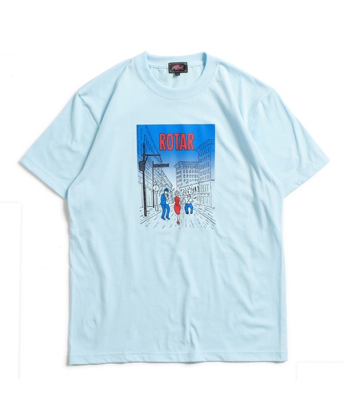 ROTAR(ローター)の「Street Session Tee(Tシャツ/カットソー・メンズ・ライトブルー/ブラック/オフホワイト・SMALL/MEDIUM/LARGE/X-LARGE)」の7枚目の写真