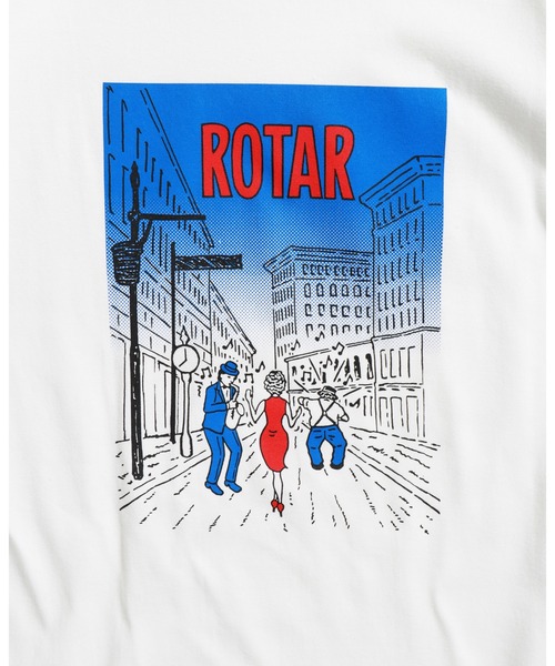 ROTAR(ローター)の「Street Session Tee(Tシャツ/カットソー・メンズ・ライトブルー/ブラック/オフホワイト・SMALL/MEDIUM/LARGE/X-LARGE)」の4枚目の写真