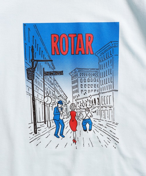 ROTAR（ローター）の「Street Session Tee（Tシャツ/カットソー・メンズ・ライトブルー/ブラック/オフホワイト・SMALL/MEDIUM/LARGE/X-LARGE）」の5枚目の写真