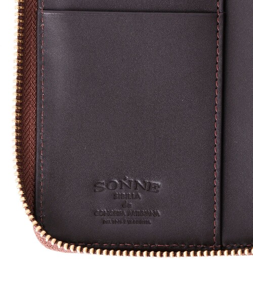 SONNE（ゾンネ）の「【SONNE/ゾンネ】SOM001 LONG ZIP WALLET（財布・メンズ・ブラック/ブラウン・FREE）」の18枚目の写真
