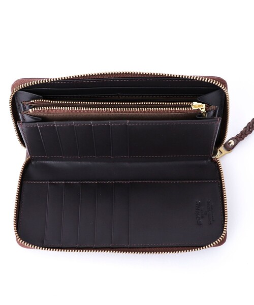 SONNE（ゾンネ）の「【SONNE/ゾンネ】SOM001 LONG ZIP WALLET（財布・メンズ・ブラック/ブラウン・FREE）」の19枚目の写真