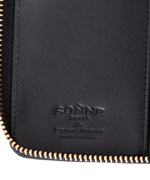 SONNE（ゾンネ）の「【SONNE/ゾンネ】SOM001 LONG ZIP WALLET（財布・メンズ・ブラック/ブラウン・FREE）」の10枚目の写真