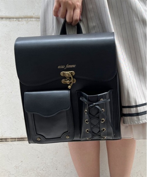 axes femme（アクシーズファム）の「デザインポケットサッチェル