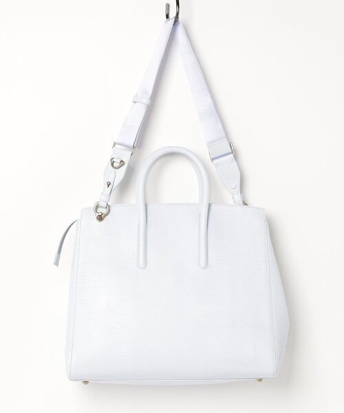 TOFF&LOADSTONE(トフアンドロードストーン)の「ジョリー リザード(L)with テープショルダーストラップ(ビジネスバッグ・レディース・グレー系その他2/ブルー系・FREE)」の9枚目の写真